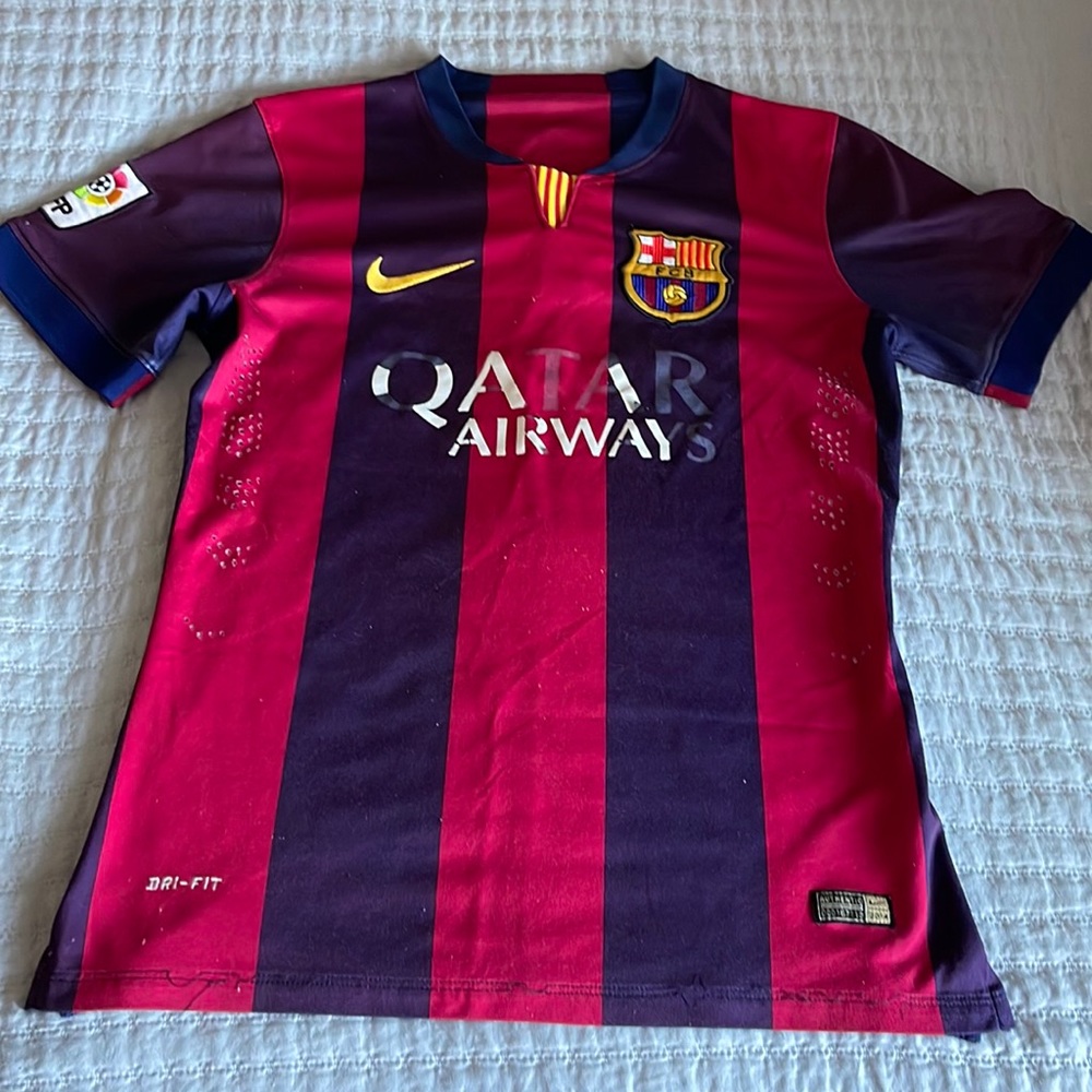 Authentic Nike 2014 Barcelona Jersey size Medium